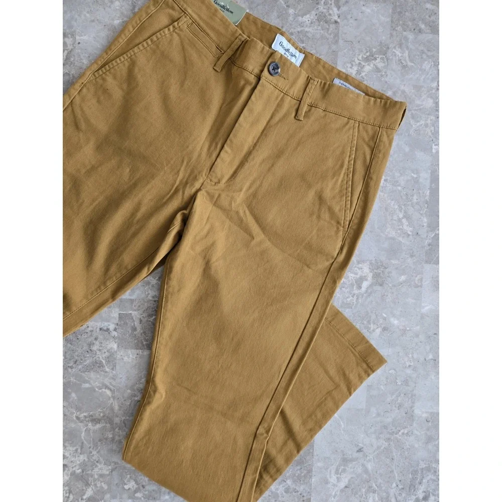 NWT Goodfellow & Co Hennepin Chino Pants Casual Skinny Slim Fit Mens 32x32